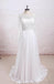 Long Sleeves Lace See Through Cheap Beach Wedding Dresses Online, WD380