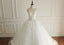 Luxurious Lace Beaded A line Wedding Bridal Dresses, Custom Made Wedding Dresses, Affordable Wedding Bridal Gowns, WD255