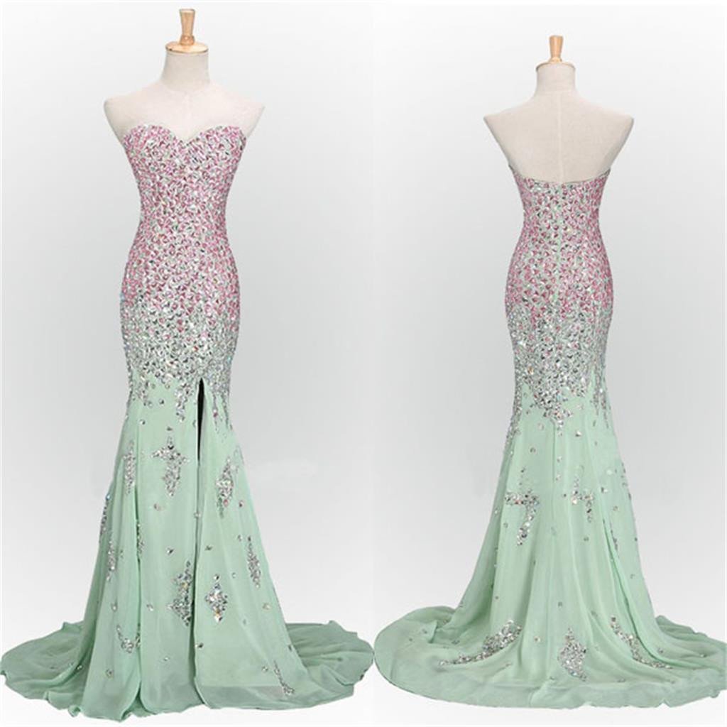 Mint Prom Dresses,Long Prom Dresses, Mermaid Prom Dresses,Sweetheart Prom Dresses, Sparkle Prom Dresses, Popular Prom Dresses,Custom Prom Dresses,Prom Dresses Online,PD0113