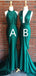 Mismatched Green Mermaid Cheap Long Bridesmaid Dresses Online,WG1131