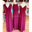 Mismatched Hot Pink Chiffon Long Bridesmaid Dresses Online, Cheap Bridesmaids Dresses, WG694