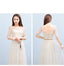 Mismatched Lace Tulle Long Bridesmaid Dresses, Cheap Custom Long Bridesmaid Dresses, Affordable Bridesmaid Gowns, BD009