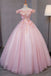 Off Shoulder A-line Lace Cheap Evening Prom Dresses, Sweet 16 Dresses, 17490