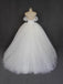 Off Shoulder Ball Gown Tulle Wedding Dresses, Custom Made Wedding Dresses, Cheap Wedding Gowns, WD209