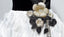 Off Shoulder Black And White Feather Cheap Homecoming Dresses Online, Cheap Short Prom Dresses, CM757