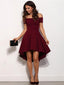 Off Shoulder Burgundy Cheap 2018 Homecoming Dresses Under 100, CM396