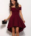 Off Shoulder Burgundy Cheap 2018 Homecoming Dresses Under 100, CM396