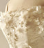 Off Shoulder Handmade Flower Lace Wedding Bridal Dresses, Custom Made Wedding Dresses, Affordable Wedding Bridal Gowns, WD230