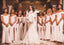 Off Shoulder Ivory Mermaid Cheap Long Cheap Bridesmaid Dresses Online, WG665