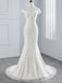 Off Shoulder Lace Mermaid Cheap Wedding Dresses Online, Cheap Bridal Dresses, WD501