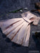 Off Shoulder Pale Pink Short Sleeves Cheap Short Homecoming Dresses Online, CM627