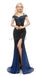 Off Shoulder Sequin Mermaid Side Slit Evening Prom Dresses, Evening Party Prom Dresses, 12054