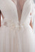 Off Shoulder Simple A-line Scoop Cheap Wedding Dresses Online, Cheap Bridal Dresses, WD573