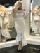 Off Shoulder Vintage Lace Mermaid Cheap Wedding Dresses Online, Long Sleeves Bridal Dresses, WD431