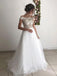 Off The Shoulder Lace A-line Wedding Dresses, Cheap Wedding Gown, WD706