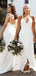 Off White Spaghetti Straps  Long Bridesmaid Dresses Online, Cheap Bridesmaids Dresses, WG728