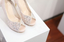 Pink Crystal High Heels Pointed Toe Rhinestone Wedding Bridal Shoes, S025