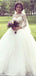 Popular A line Cheap Lace Long Sleeve Wedding Dresses Online, WD425