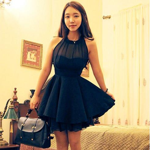 Popular Chiffon Simple Cheap Short Online School Graduation Homecoming Dress, WG704