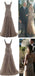 Popular Stunning V-neck Lace up Rhinestone Mermaid Bridal Gown, Wedding Dresses, WD0057