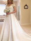 Princess Short Sleeves Lace Cheap Wedding Dresses Online, Cheap Bridal Dresses, WD524