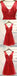 Red Lace V Neckline Homecoming Prom Dresses, Affordable Corset Back Short Party Prom Dresses, Perfect Homecoming Dresses, CM254