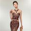 Rose Gold Sequin Sparkly Mermaid Evening Prom Dresses, Evening Party Prom Dresses, 12011