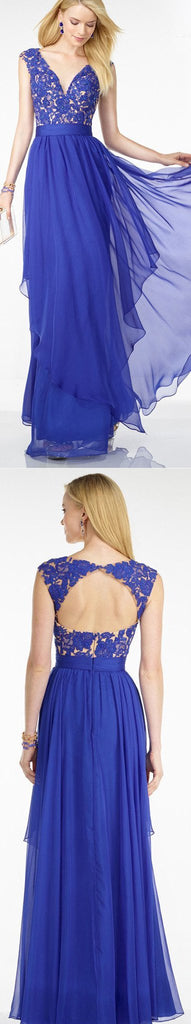 Royal Blue Prom Dress,Chiffon Prom Dress,Cheap  Prom Dress ,A-line Prom Dress,Affordable Prom Dresses ,Evening Dresses,Long Prom Dress,Prom Dresses Online,PD0130