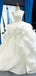 Scoop Ball Gown Lace Bodice Ruffles Cheap Wedding Dresses Online, Cheap Bridal Dresses, WD622