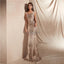 Scoop Grey Sparkly Sequin Mermaid Evening Prom Dresses, Evening Party Prom Dresses, 12063