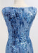 Scoop Mermaid Blue Sparkly Sequin Homecoming Dresses Online, Cheap Short Prom Dresses, CM756