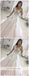 See Through Cap Sleeves A-line Wedding Dresses Online, Cheap Champagne Bridal Dresses, WD454