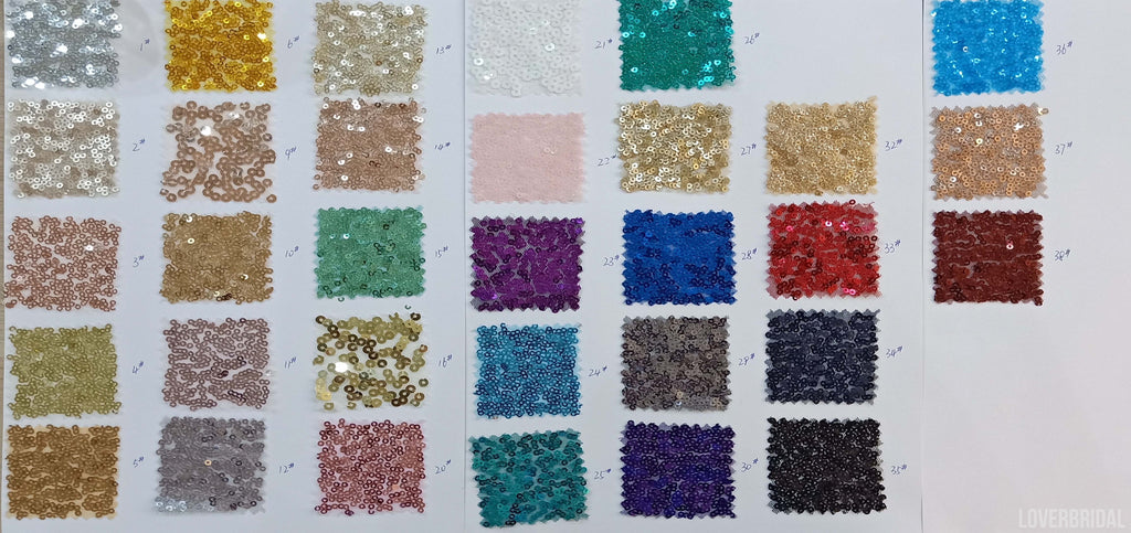 Sequin Fabric Swatch