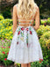 Sexy Backless Cheap Homecoming Dresses Online, Cheap Short Prom Dresses, CM738