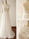 Sexy Backless See Thourgh Lace Cap Sleeve Beach Wedding Bridal Dresses, WD283