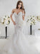 Sexy Lace Mermaid Wedding Dresses Online, Cheap Wedding Gown, WD670