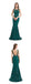 Sexy Mermaid Sleeveless Green Jewel Backless Long Prom Dresses Online,12587