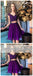 Sexy Two Pieces Cap Sleeves Cheap Short Homecoming Dresses Online, CM529