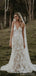 Sexy V Neck Lace Mermaid Wedding Dresses Online, Cheap Bridal Dresses, WD630