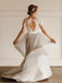 Short Sleeves Lace Unique Cheap Wedding Dresses Online, Cheap Bridal Dresses, WD489