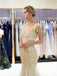 Silver Rhinestone Beaded Mermaid Evening Prom Dresses, Evening Party Prom Dresses, 12031