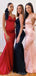 Simple Sexy Mermaid  Backless Cheap Long Evening Prom Dresses, Evening Party Prom Dresses, 12189