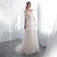 Simple Sweetheart See Through Lace A-line Cheap Wedding Dresses Online, Unique Bridal Dresses, WD577