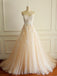 Spaghetti Strapls A-line Long  Custom Cheap Wedding Bridal Dresses, WD296