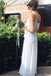 Spaghetti Straps Grey Chiffon Cheap Bridesmaid Dresses Online, WG762