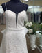 Spaghetti Straps Lace Mermaid Organza Cheap Wedding Dresses Online, Cheap Bridal Dresses, WD640