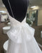 Spaghetti Straps Lace Mermaid Organza Cheap Wedding Dresses Online, Cheap Bridal Dresses, WD640