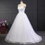 Spaghetti Straps White Cheap Wedding Dresses Online, Cheap Bridal Dresses, WD500