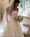 Strapless Simple A-line Satin Wedding Dresses Online, Cheap Bridal Dresses, WD513