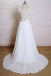 Straps Chiffon Backless Beach Long Wedding Bridal Dresses, WD293